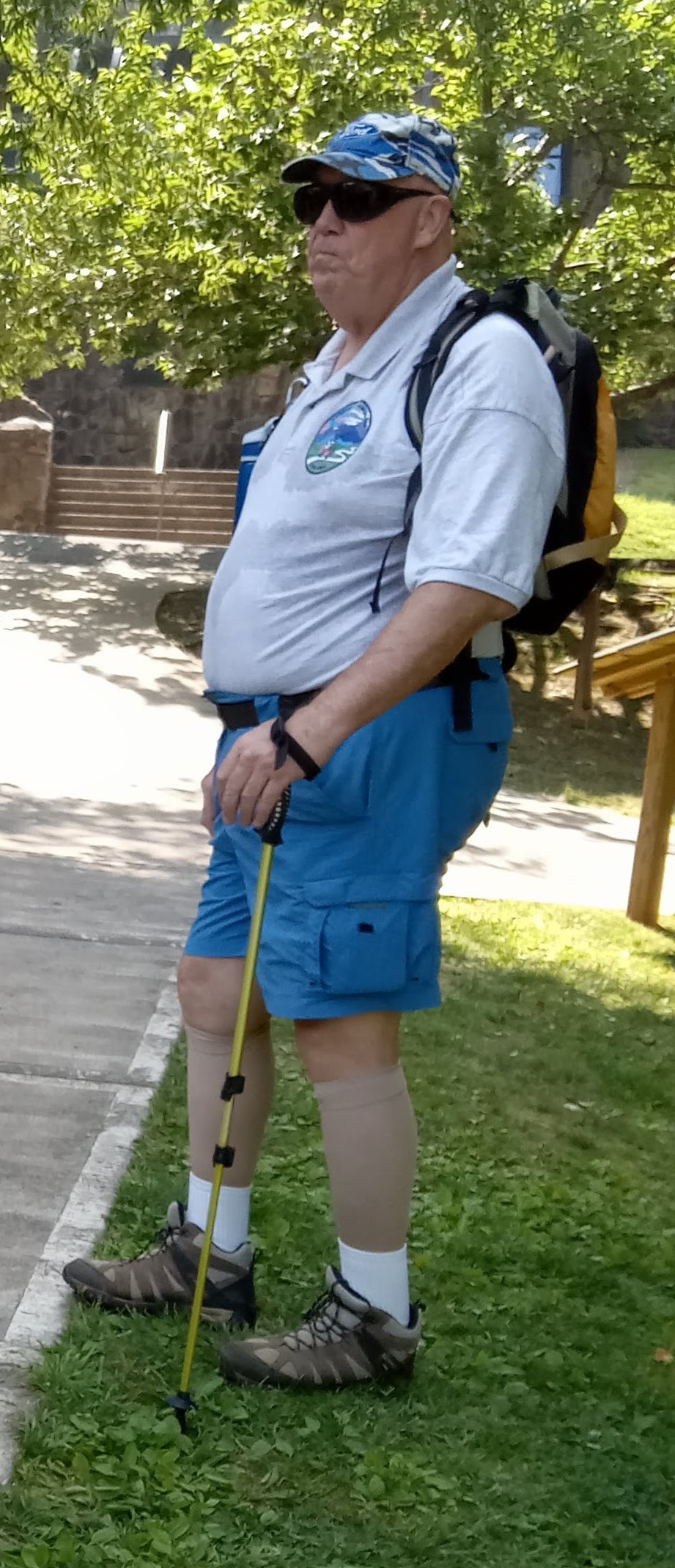 Blue Shorts Guy